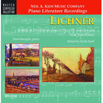 CD: Lichner: Sonatinen op. 4, 49, 65