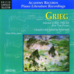         CD: Grieg: Ausgewählte lyrische Stücke / Selected Lyrical Pieces - Keith Snell
    