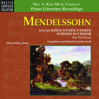 CD: Mendelssohn: Ausgewählte "Lieder ohne Worte", Scherzo e-Moll