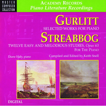 CD: Gurlitt: Ausgewählte lyrische Stücke / Selected Lyrical Pieces