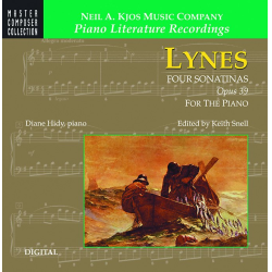         CD: Lynes: Vier Sonatnen, op. 39 / Four Sonatinas, op. 39 - Keith Snell
    