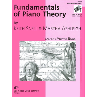 Fundamentals of Piano Theory, Prep Level Answer Book