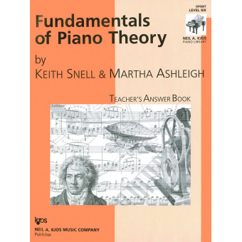 Fundamentals of Piano Theory, Level 6 Answer Book