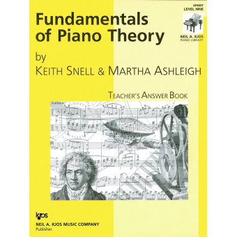 Fundamentals of Piano Theory, Level 9 Answer Book