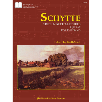 Schytte: 16 Vorspiel Etüden, Opus 58 / 16 Recital Studies