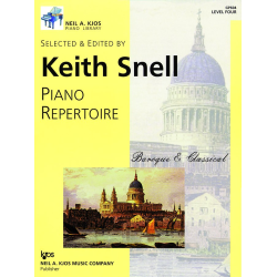         Piano Repertoire: Baroque & Classical - Level 4 - Keith Snell
    