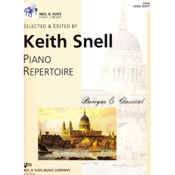         Piano Repertoire: Baroque & Classical - Level 8 - Keith Snell
    