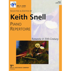         Piano Repertoire: Romantic & 20th Century - Level 6 - Keith Snell
    