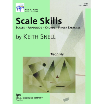 Piano Repertoire Technic: Scale Skills - Level 3