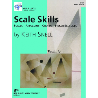 Piano Repertoire Technic: Scale Skills - Level 7