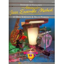         Advanced Jazz Ensemble Method + CD - Piano - Bruce Pearson
    