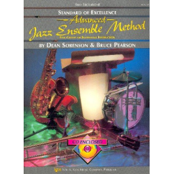         Advanced Jazz Ensemble Method + CD - Trombone 3 - Bruce Pearson
    