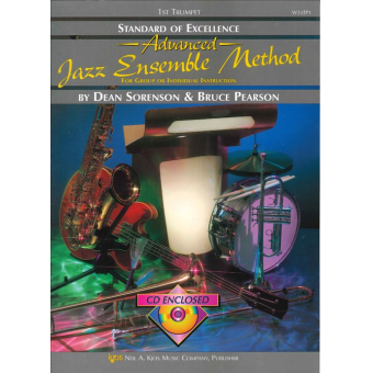 Advanced Jazz Ensemble Method + CD - Trumpet 1