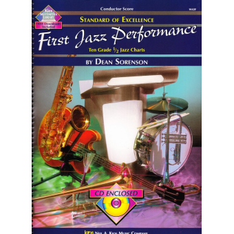 Standard of Excellence - First Jazz Performance - Score (Book and CD)