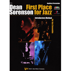         First Place for Jazz - Aux. Percussion - Dean Sorenson
    