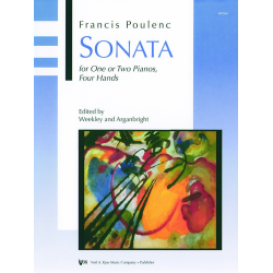         Sonata (By Poulenc) - Francis Poulenc / Arr. Dallas Weekley
    
