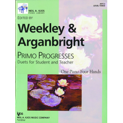         Primo Progresses: Duets For Student And Teacher - Stufe 3 - Dallas Weekley / Arr. Nancy Arganbright
    