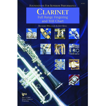 Foundations for Superior Performance: Fingering and Trill Charts - Klarinette / Bb Clarinet