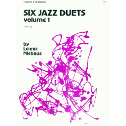         Six Jazz Duets, Volume 1 for Trumpet and Tenor Trombone or Baritone - Lennie Niehaus
    