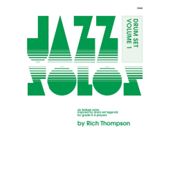         Jazz Solos For Drum Set, Volume 1 - Rich Thompson
    