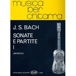         Sonate e partite vol.1 per chitarra - Johann Sebastian Bach
    