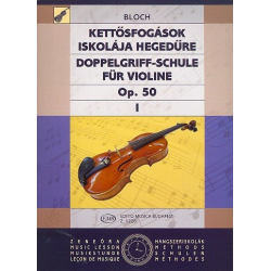         Doppelgriffschule op.50 Band 1 - Jozsef Bloch
    