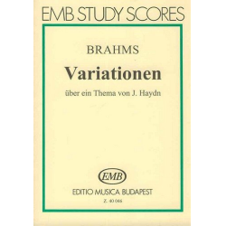         Variationen über ein Thema von Joseph - Johannes Brahms
    