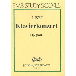         Klavierkonzert Es-Dur Taschenpartitur - Franz Liszt
    