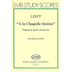         Liszt Ferenc A la Chapelle Sixtine - Franz Liszt
    