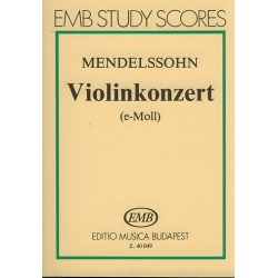         KONZERT E-MOLL OP.64 FUER VIOLINE - Felix Mendelssohn-Bartholdy
    