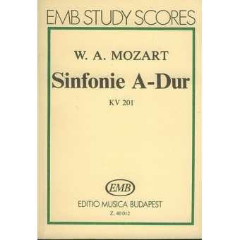 Sinfonie A-Dur Nr.29 KV201 :