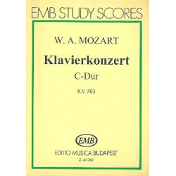        Konzert C-Dur KV503 für Klavier und - Wolfgang Amadeus Mozart
    