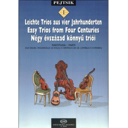         Leichte Trios aus 4 Jahrhunderten Band 1
    