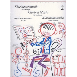         Klarinettenmusik für Anfänger Band 2 - János Kuszing / Arr. Istvan Máriássy
    