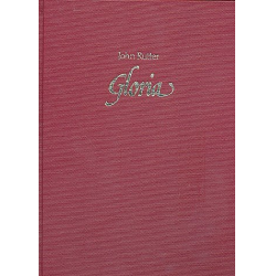         Gloria for mixed voices, brass, percussion and organ - score - John Rutter
    