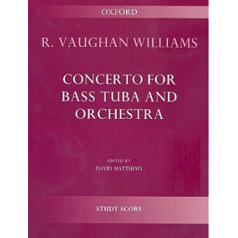 Concerto for bass tuba and orchestra (study score)
