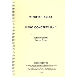         Konzert Nr.1 : für Klavier und Orchester - Friedrich Gulda
    