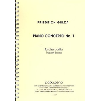 Konzert Nr.1 : für Klavier und Orchester