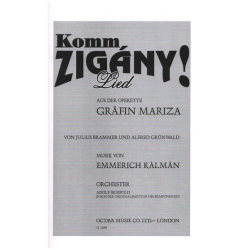         KOMM ZIGANY : FUER ORCHESTER - Emmerich Kálmán
    