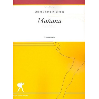 Manana Paso doble op.3,2 : für Orchester