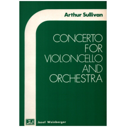         Concerto : for cello and orchestra - Arthur Seymour Sullivan
    