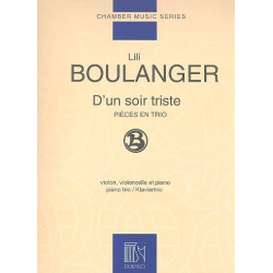         D'un soir triste pour violon, violoncelle - Lili Boulanger
    