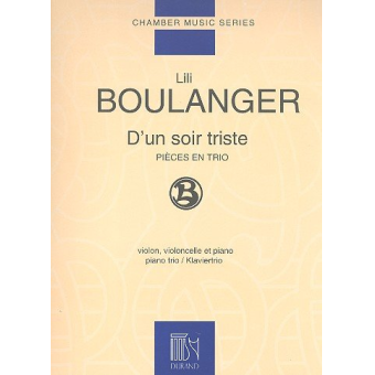 D'un soir triste pour violon, violoncelle