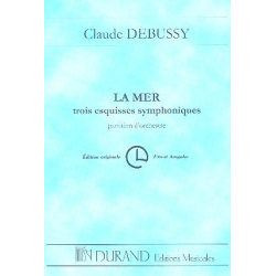         La Mer Poche : pour orchestre - Claude Achille Debussy
    