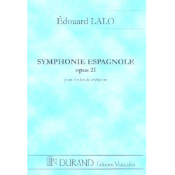         Symphonie espagnole op.21 : - Edouard Lalo
    