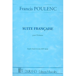         Suite francaise pour orchestre - Francis Poulenc
    