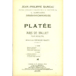         Platée - suite no.2 : - Jean-Philippe Rameau
    