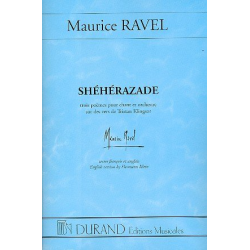         Sheherazade : 3 poèmes pour - Maurice Ravel
    