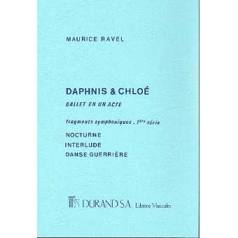 Daphnis et Chloe suite no.1 :