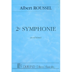         Symphonie en si bémol : pour orchestre - Albert Roussel
    